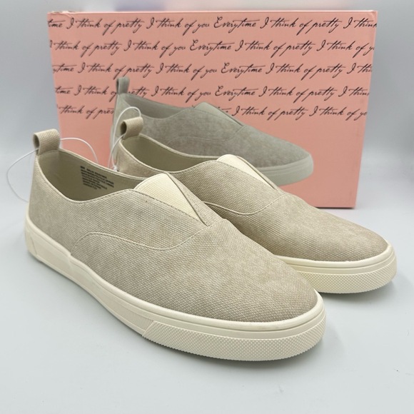 Kensie‎ Salia Beige Slip-On Sneakers Women’s Size 8 NIB - Picture 2 of 8